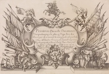 Flere stykker og ornamenter Darquebuzerie 4. utvidede utgave, ca. 1776.