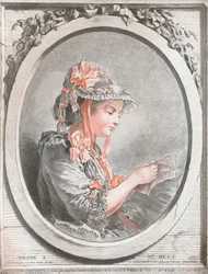 Portrett av Madame Huet, c1773