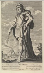 Ptolemaios, ca. 1639-40. Skapere: Gilles Rousselet, Abraham Bosse.
