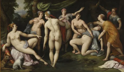 Diana oppdager Callistos graviditet