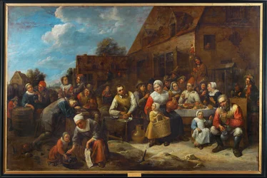 Landsbybanketten (maleri på lerret)