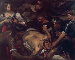 Filisterne stikker ut øynene til Samson