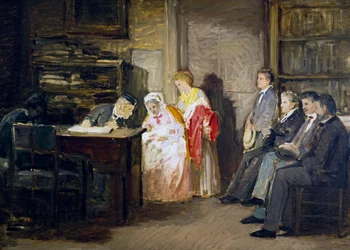 The Civil State, av Gioacchino Toma (1836-1893), maleri.