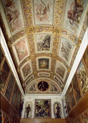 Historien om Prometheus (taket til Studiolo de Francesco I de Medici