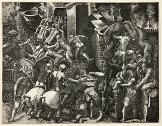 Trojas fall og Aeneas flukt
