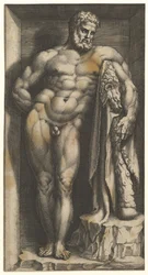 Farnese Hercules, slutten av 1570-tallet.
