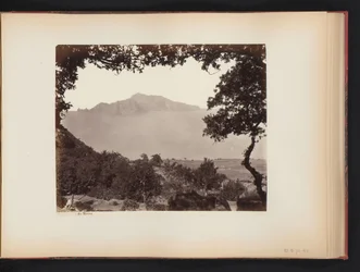 Utsikt over Capri fra fastlandet, Italia Capri da Massa (tittel på objekt)