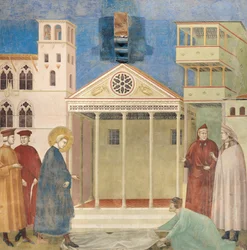 St. Francis hedret av en enkel mann, 1297-99