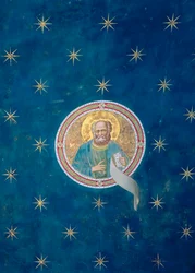 Profeten Malaki, fra takhvelvet, ca. 1305