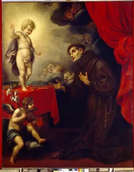 Visjon av Saint Antony av Padua