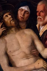Kristi klagesang, ca. 1502 (blandet teknikk på poppeltre)