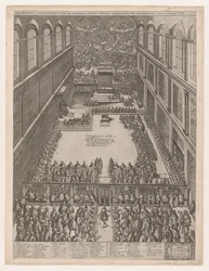 Mirror of Roman Magnificence: A Pavelig samling i det sixtinske kapell, Michelangelos L..., 1582.