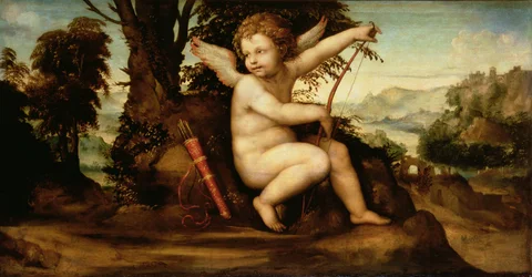 Amor i et landskap, ca. 1510