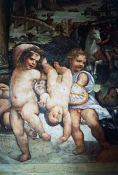 Ekteskap med Alexander Great og Roxana (detalj)