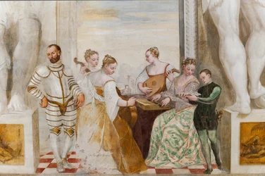 The Concert, Main Hall, ca. 1570 (fresco)