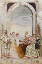 The Concert, Main Hall, ca. 1570 (fresco)