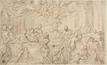 Salome med hodet til døperen Johannes før Herodes