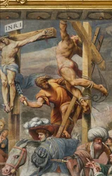 Counterfaccata, IL Pordenone, Crucifixion 1520-21, detalj