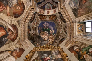 Gud som skaper blant engler, ca. 1529
