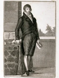 Portrett av Luigi Cherubini (radering)