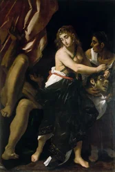 Judith med sjefen for Holofernes, 1608.