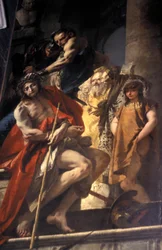 Tornekroningen, maleri, kunstverk av Tiepolo, Sant