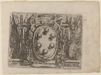 Dedikasjon til Don Pietro Medici fra "Bizzarie di vari Figure"