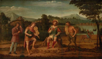 Midas-dommen. Musikalkonkurransen mellom Apollo og Marsyas