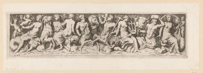 Tritons, nereider og putti