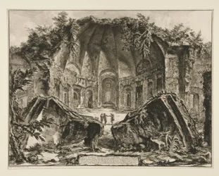 Rester av Guds tempel Canopus ved Hadrian