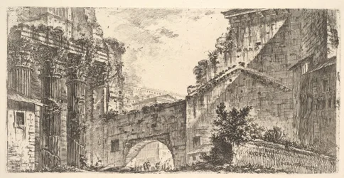 Plate 15: Forum av Augustus Forum av Augustus, ca. 1748.