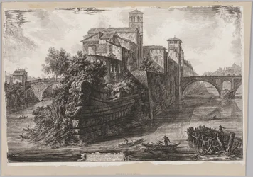 Utsikt over Roma: The Isola Tiberina