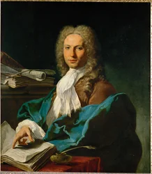 Portrett av en matematiker (maleri på lerret)