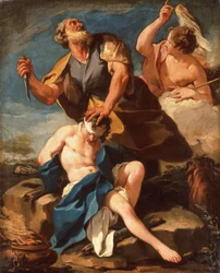 The Sacrifice of Isaac (olje på lerret)