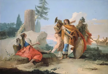 Armida forlatt av Rinaldo