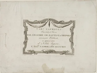 Frontispiece fra Capricci