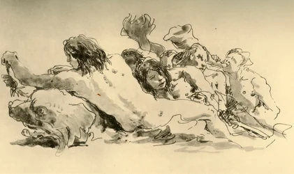 Nereids og Triton, c1753-1762, 1928