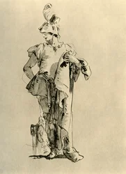 Side, midten av 1700-tallet, 1928