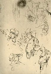 Satyr Herms and Oriental Heads, midten av 1700-tallet, 1928