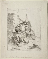 Scherzi di Fantasia: Satyrfamilie med obelisken
