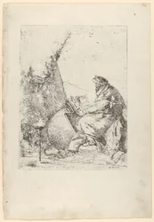 Filosofen, fra Scherzi, ca. 1740.
