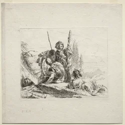 Ulike Caprices: The Three Soldiers and the Boy, 1785.