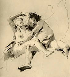 Zephyr og Flora, 1757, 1928