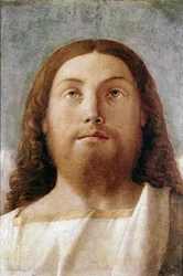 Forløseren. Detalj (tempera på panel
