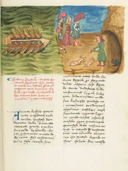 Decameron, Beritola - Corrado II di Villafranca oppdager Beritola, andre dag, nyheter 6.