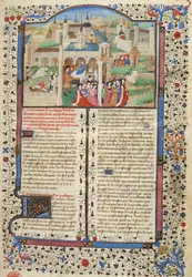 Decameron, Decameron-fortellernes avreise fra Firenze