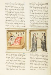 Decameron, Nonnen; Isabetta og hennes elskerinne; Isabetta foran abbedissen, Niende dag, novelle 2.
