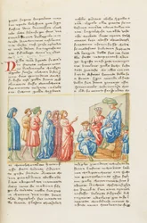 Dekameron, Kunsten å bruke rester - Filippa de#39;Pugliesi for dommeren, Sjette dag, novelle 7.
