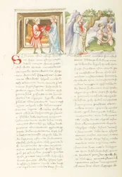 Decameron, Farlig forbindelse Salabaetto og Jancofiore bader, Åttende dag, novelle 10.