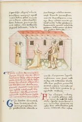 Decameron, The Armenian Steward - Tedaldo degli Elisei i forkledning finner Ermellina, Fifth Day, novelle 7.